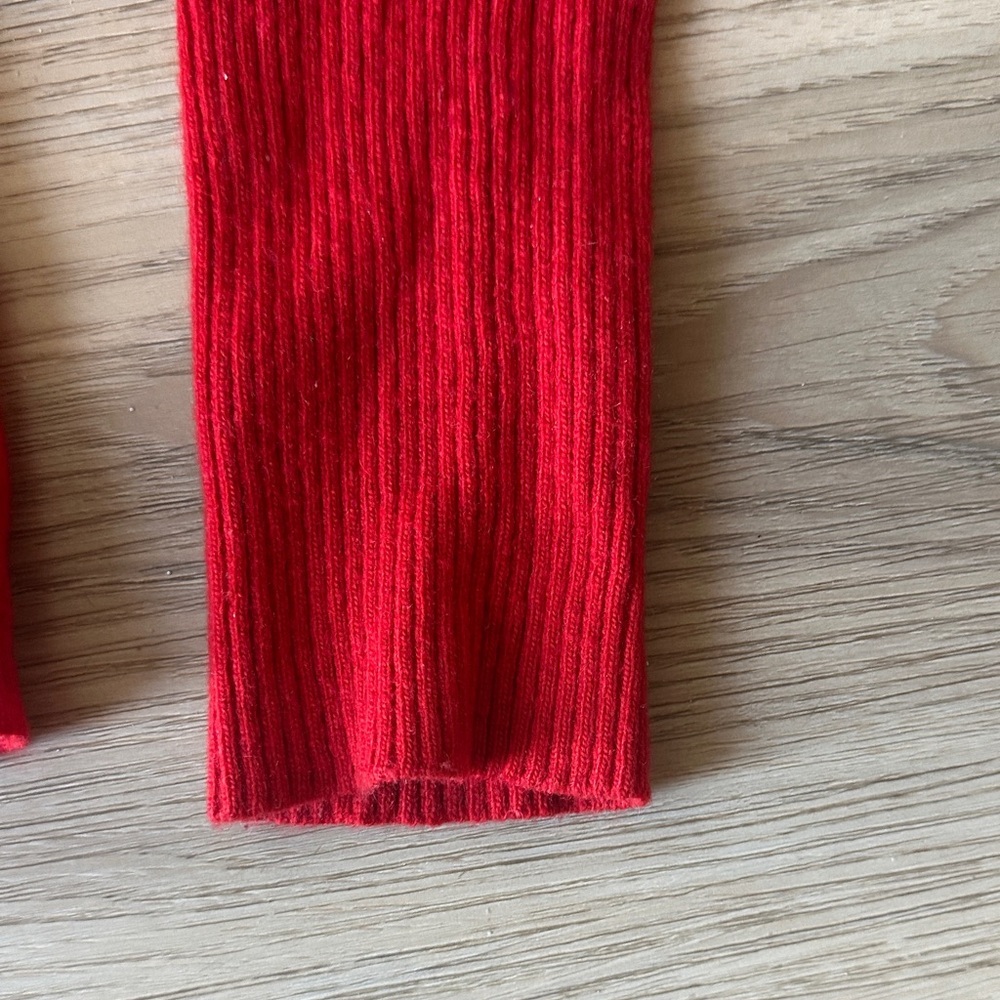 Banana Republic Women’s Red Cowl Neck Sweater w/ Italian wool xs NEW YEAR SALE! - Picture 2 of 7